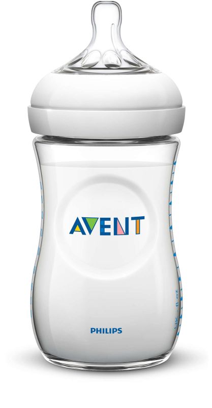 Пляшечка для годування Philips Avent Natural, 260 мл (SCF033/17) Пляшечка для годування Philips Avent Natural, 260 мл (SCF033/17)
