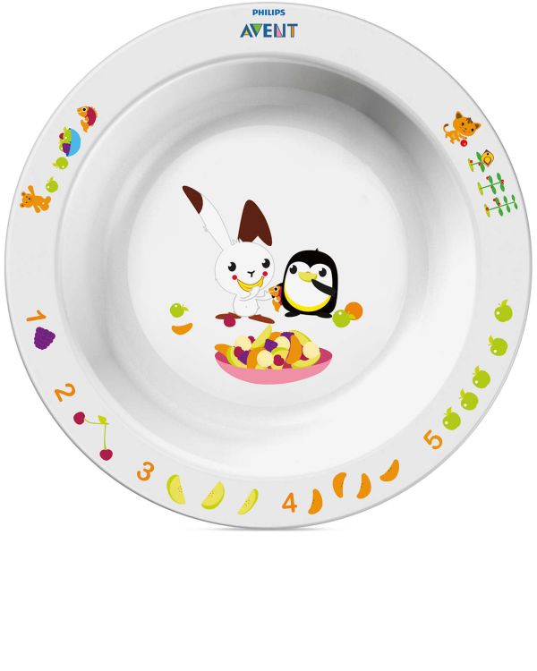 Дитяча тарілка Philips Avent, глибока (SCF704/00) Дитяча тарілка Philips Avent, глибока (SCF704/00)