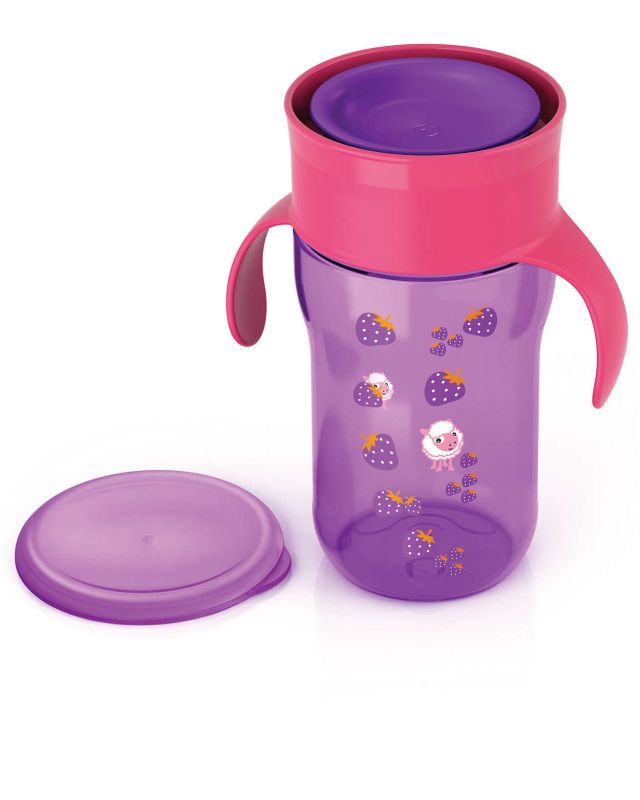 Доросла чашка із клапаном Philips Avent, фіолетова, 340 мл (SCF784/00)