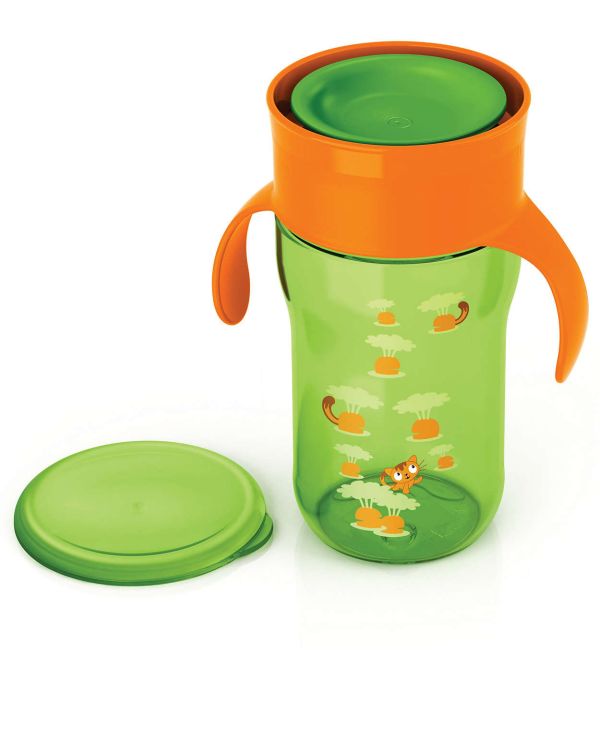 Доросла чашка із клапаном Philips Avent, зелена, 340 мл (SCF784/00) Доросла чашка із клапаном Philips Avent, зелена, 340 мл (SCF784/00)