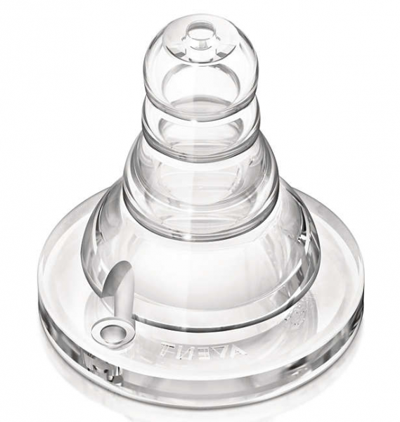 Соска силіконова Philips Avent Essential, швидкий потік, 2 шт. (SCF968/43) Соска силіконова Philips Avent Essential, швидкий потік, 2 шт. (SCF968/43)