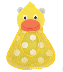 Органайзер - мішечок для іграшок у ванній кімнаті, Жовта качка