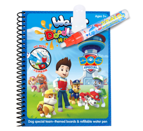 Розмальовки водні багаторазові Щенячий патруль Розмальовки водні багаторазові Щенячий патруль