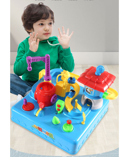 Інтерактивний трек 'Пригода з паровозиками' зі світлом та звуком Інтерактивний трек 'Пригода з паровозиками' зі світлом та звуком