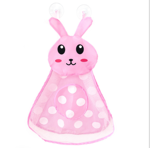 Органайзер - мішечок для іграшок у ванній, Рожевий Зайчик Органайзер - мішечок для іграшок у ванній, Рожевий Зайчик