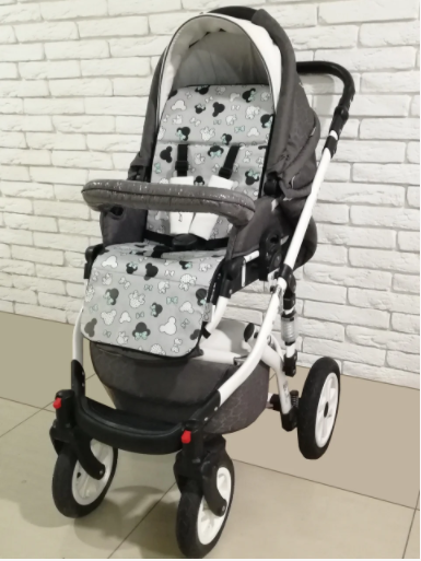 Матрац в коляску,ортопедичний Кокос Ok Style Міккі (Бірюзові) Матрац в коляску,ортопедичний Кокос Ok Style Міккі (Бірюзові)