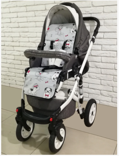 Матрац в коляску,ортопедичний Кокос Ok Style Собачки (Червоні) Матрац в коляску,ортопедичний Кокос Ok Style Собачки (Червоні)