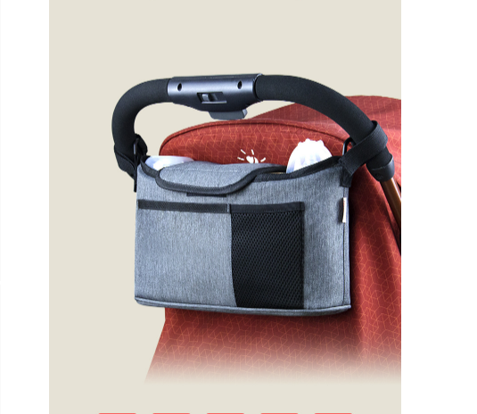 Сумка-органайзер для коляски колір Сірий Сумка-органайзер для коляски колір Сірий