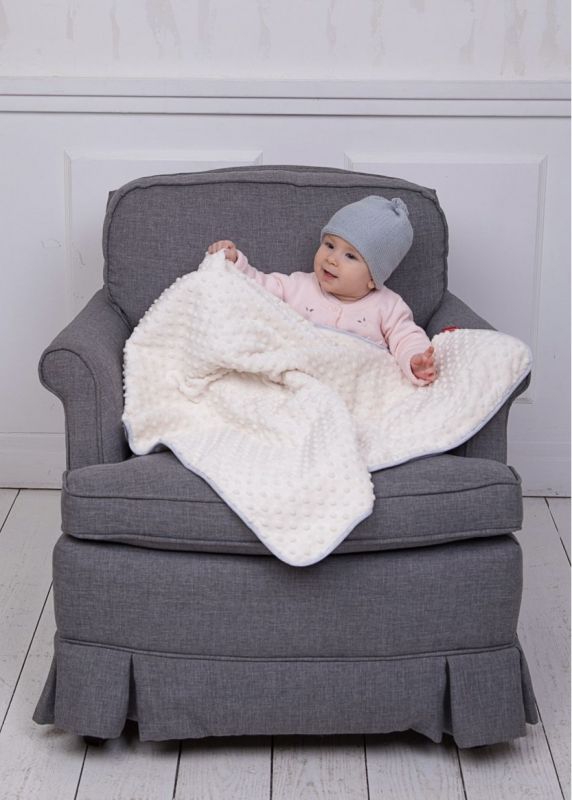 Плед від СОО, теплий, 75*100 см, молочний Плед від СОО, теплий, 75*100 см, молочний