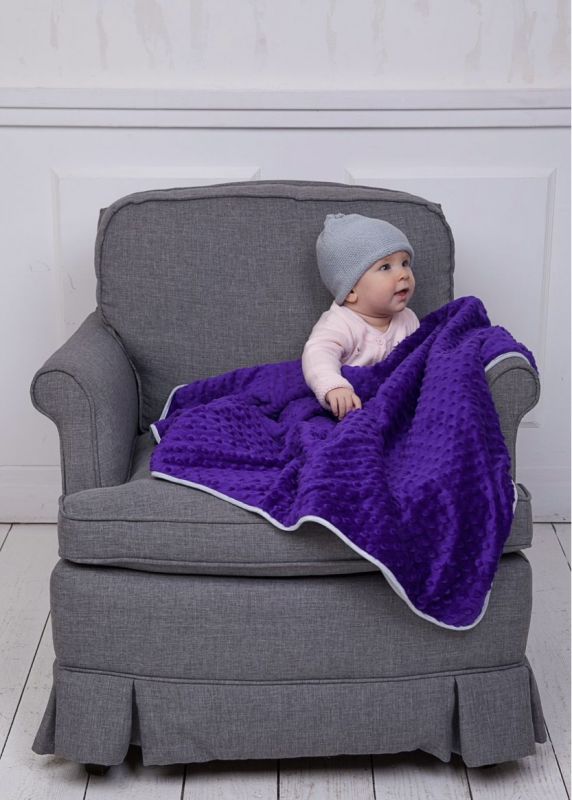 Плед від СОО, теплий, 75*100 см, пурпурний Плед від СОО, теплий, 75*100 см, пурпурний