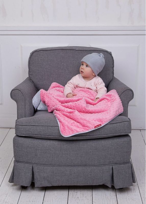 Плед від СОО, теплий, 75*100 см, рожевий Плед від СОО, теплий, 75*100 см, рожевий